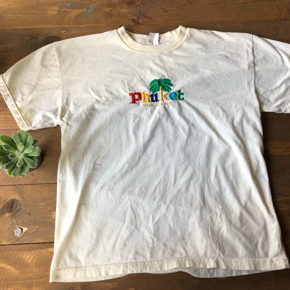 VINTAGE TRAVEL Phuket Thailand T shirt